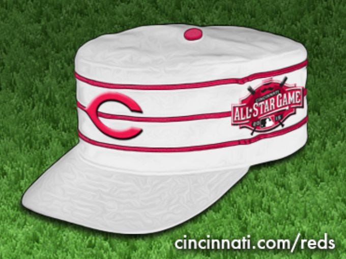 cincinnati reds pillbox hat